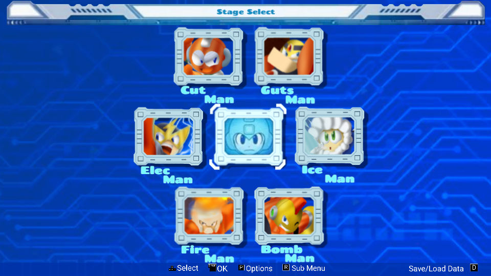 Mega Man 1 Stage Select Remake by DegoTroll on DeviantArt