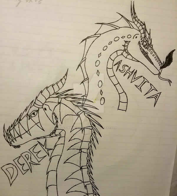 Derek and Ashvita Dragon Form