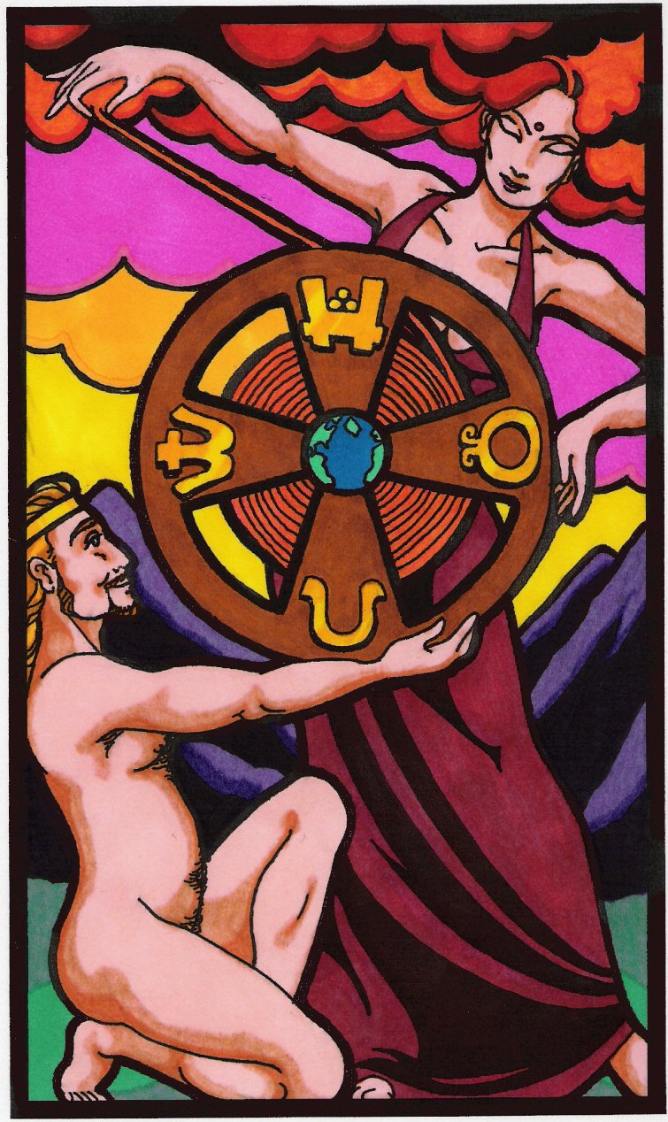 The Wheel of Fortune Tarot Card