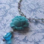 Blue Bloomin Blossom necklace