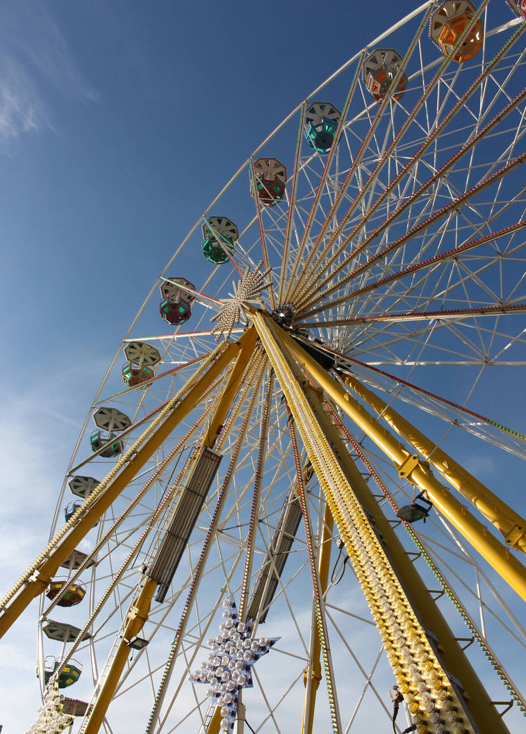 Ferris wheel I by flurina