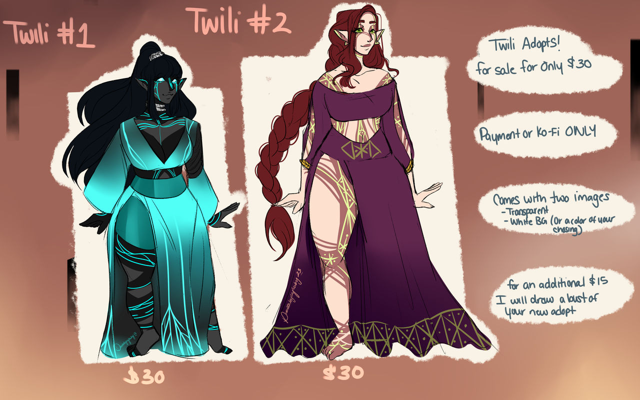 Tiwli {Adopt} Zelda Twili {1/2 OPEN} by DeepWoodAdopts on DeviantArt
