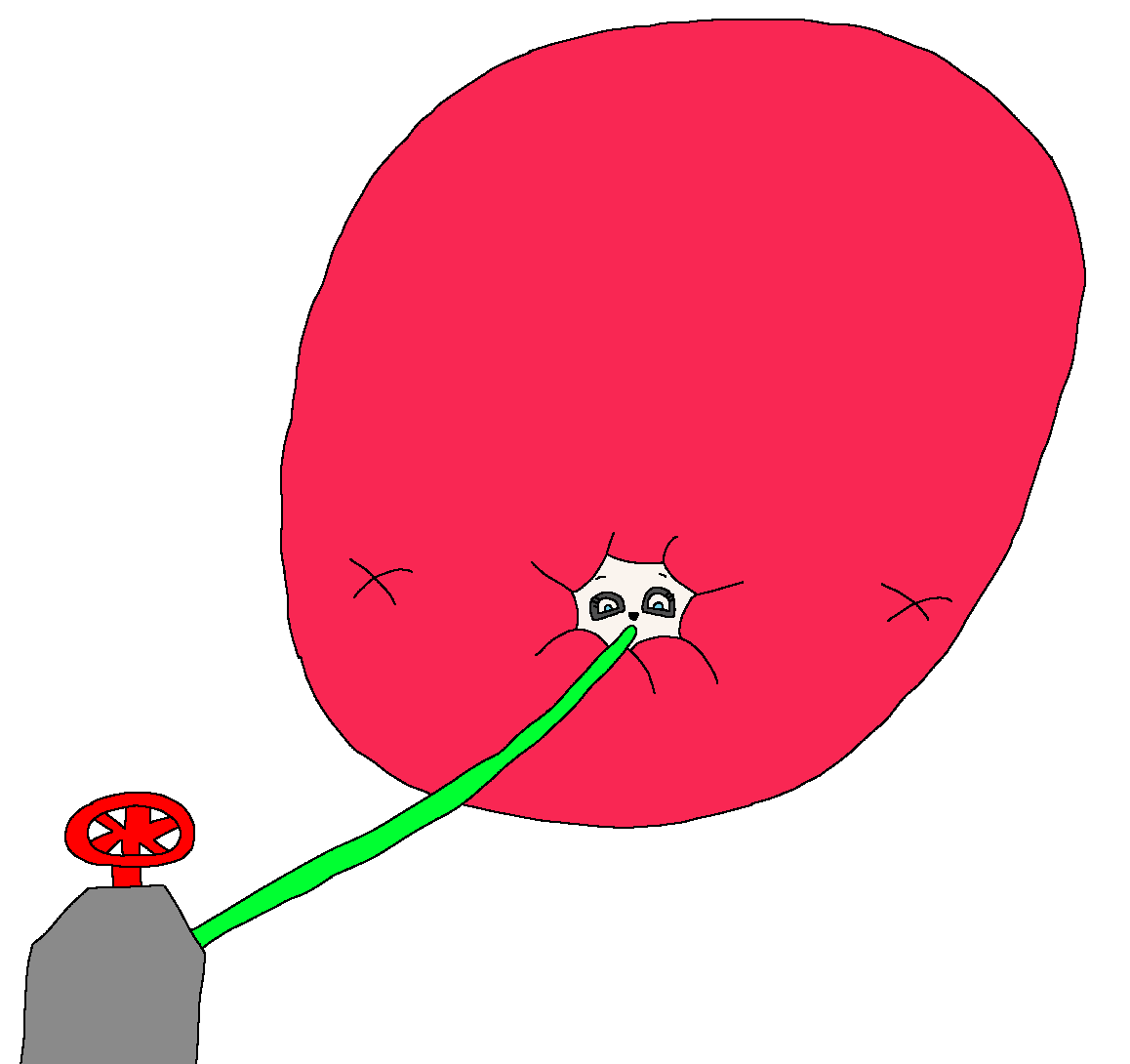 Red Panda Inflation Pammy Panda Helium Huge Inflation by TheInflatedGuyFan on DeviantArt