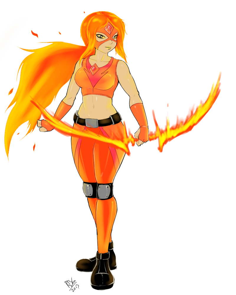 Flame Princess and Artemis