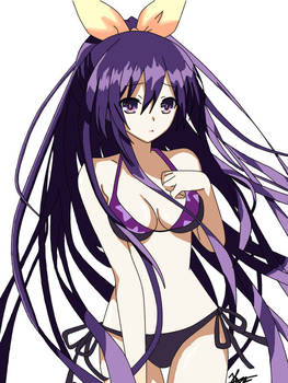 Tohka Yatogami In Swimsuit Finish