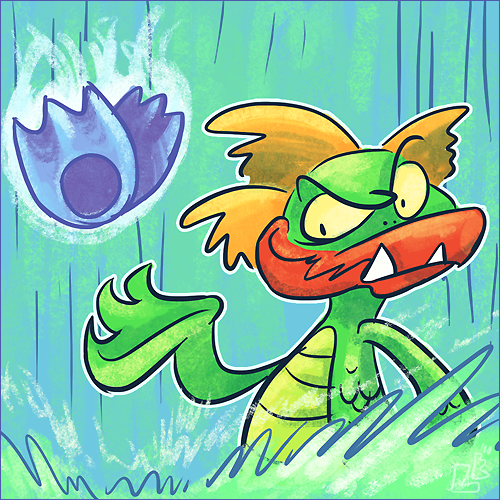 Summer of Zelda - Great Zora by jazaaboo