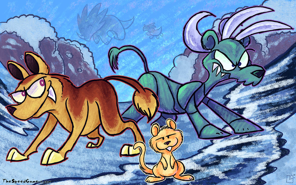 OILD: Ice Age wallpaper by jazaaboo