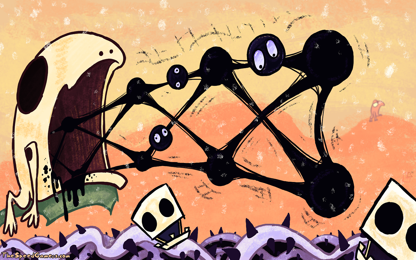OILD: Misty's Long Bony Road by jazaaboo