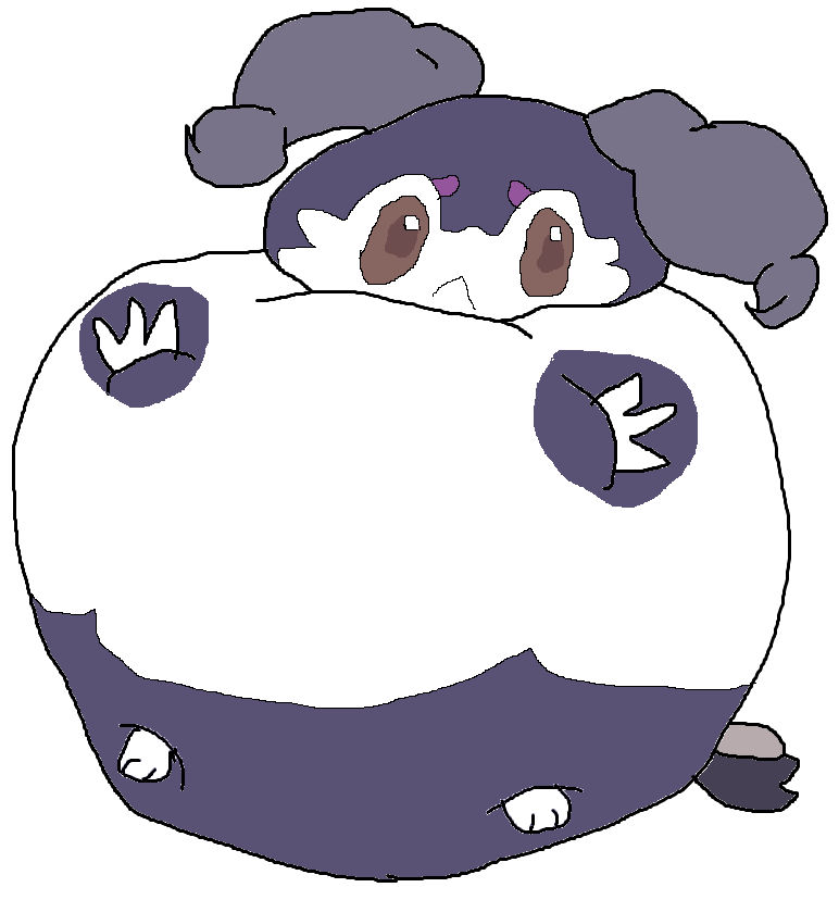 Indeedee Inflation Female Indeedee Inflated (Request) by ChristopherThe2ndSon on DeviantArt