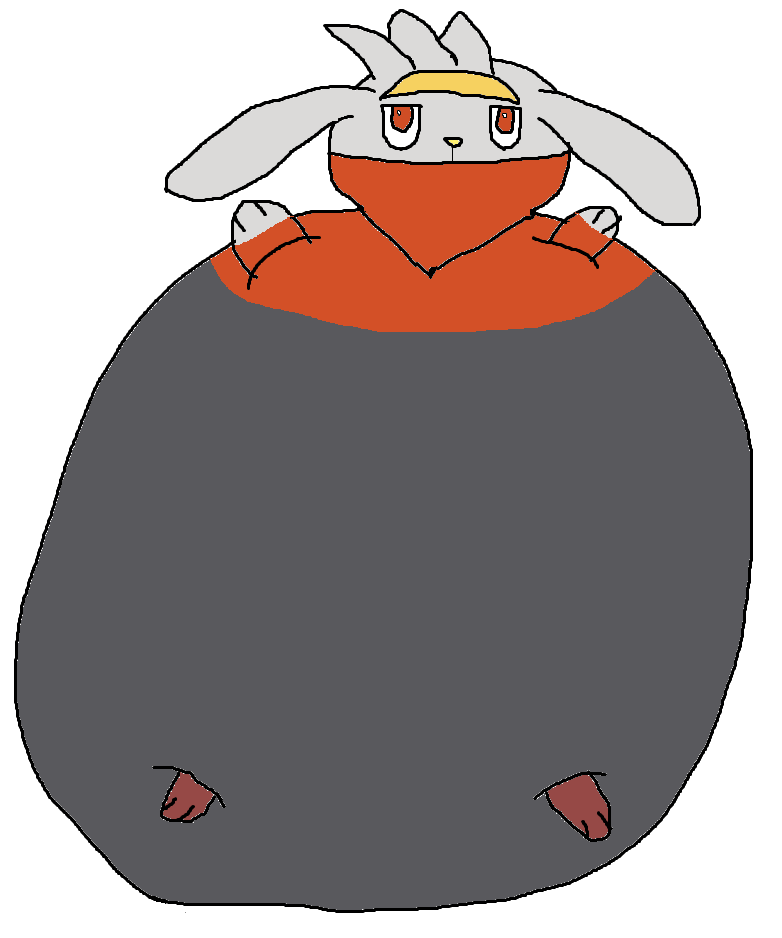 Raboot inflated again (Request) by ChristopherThe2ndSon on DeviantArt