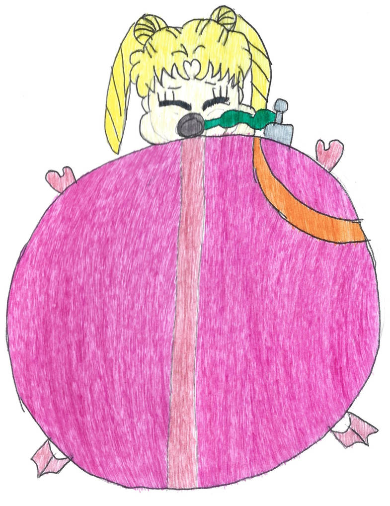 Usagi Tsukino scuba suit inflation by ChristopherThe2ndSon on DeviantArt