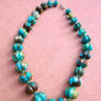 Turquoise Melon Necklace