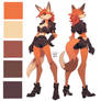 Female Fox Character Sheet