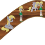 Derpy Hooves/Ditzy Doo Pony and Human Boomerang