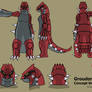 Groudon Costume Concept