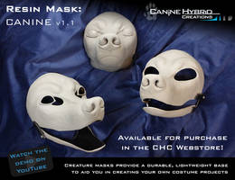 Resin Mask: Canine v1.1