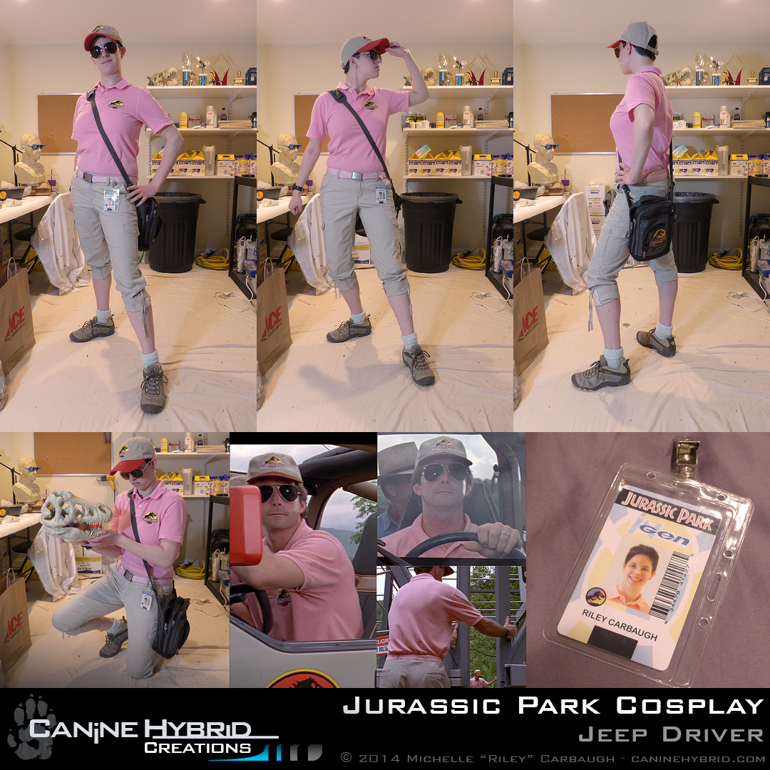 [Cosplay] Jurassic Park: Jeep Driver