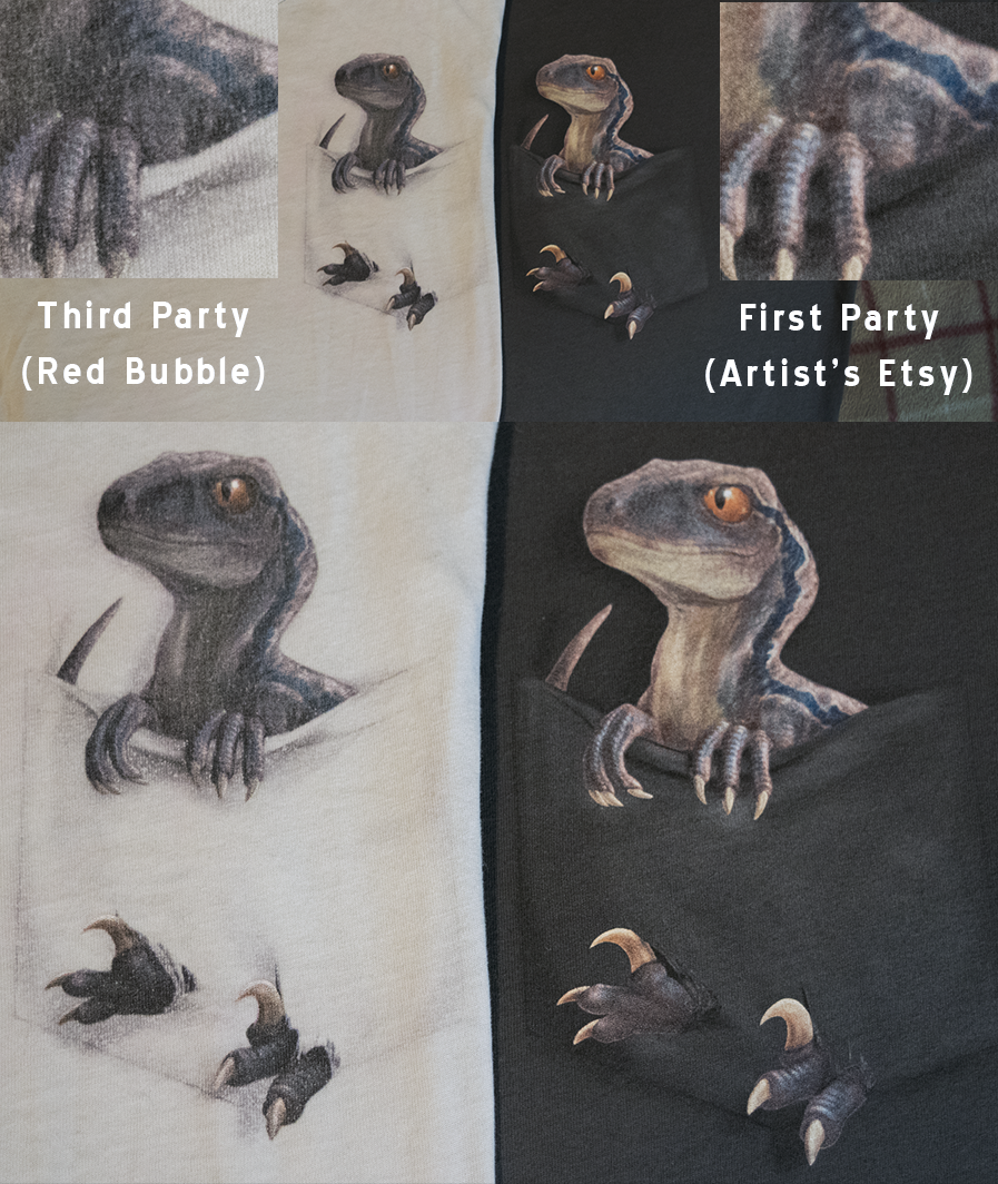 Raptor Shirt -Click to zoom for full quality image