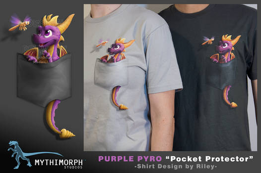 Purple Pyro 'Pocket Protector' [Sale Ends Oct 31]