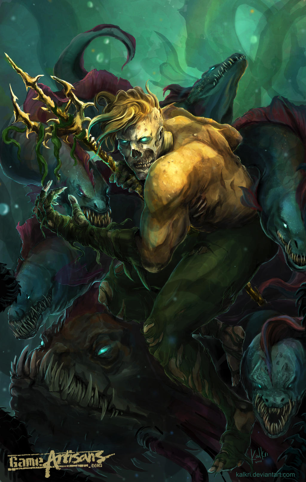 Undead Aquaman by Kalkri