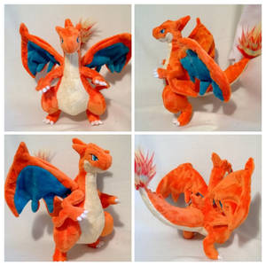 Mega Charizard plush