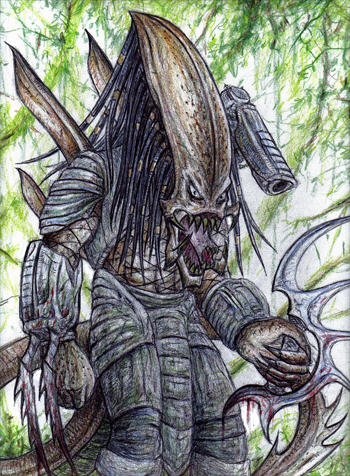 Predator crossed with an alien by greemfe on DeviantArt