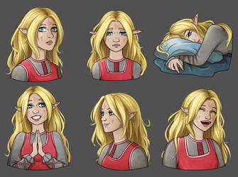 Aerie's Expressions by jack177