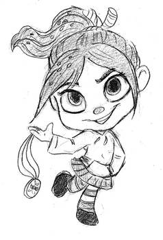 Vanellope Sketch