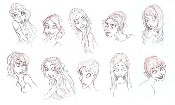 Character/Hair Study