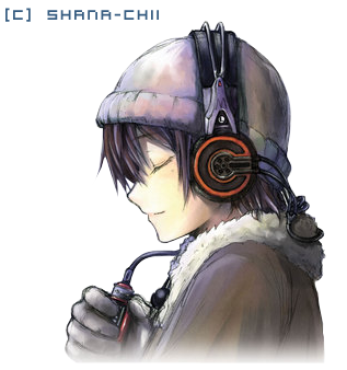 Render - Guy listening to music (Anime) by Shana-chii on DeviantArt Render - Guy listening to music (Anime) by Shana-chii on DeviantArt