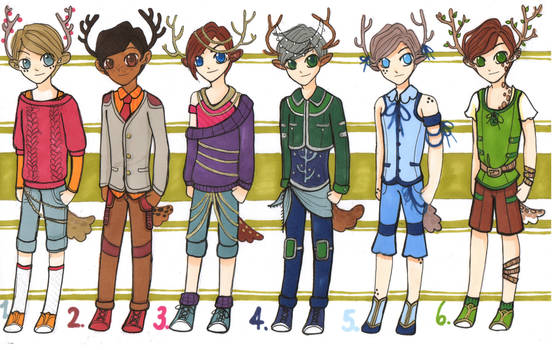 Little Raindeer Boys Adopts - Closed