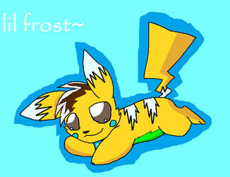 Lil Frost The Icechu (pika Form~)