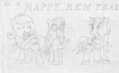 MFOEF - Happy New Year (2013) by Imaflashdemon