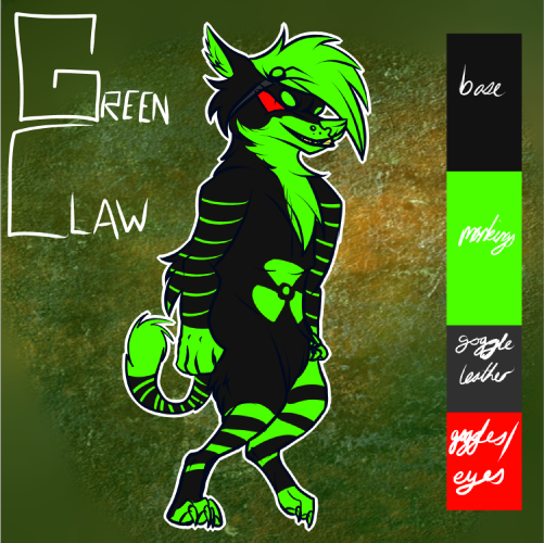 Green Claw Reference Sheet 2013