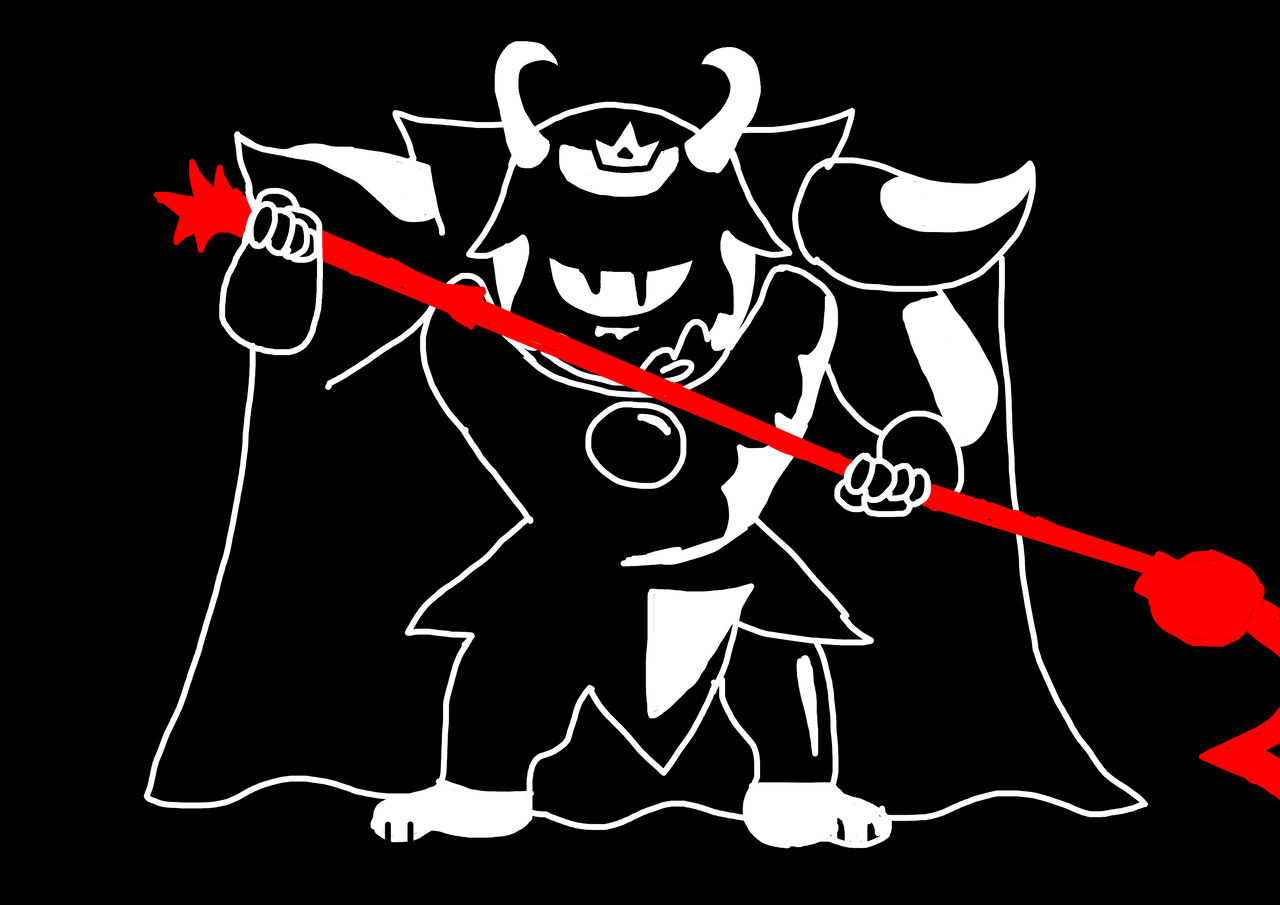 Asgor Mask Asgore Sketch by VortexVisualXtreme on DeviantArt