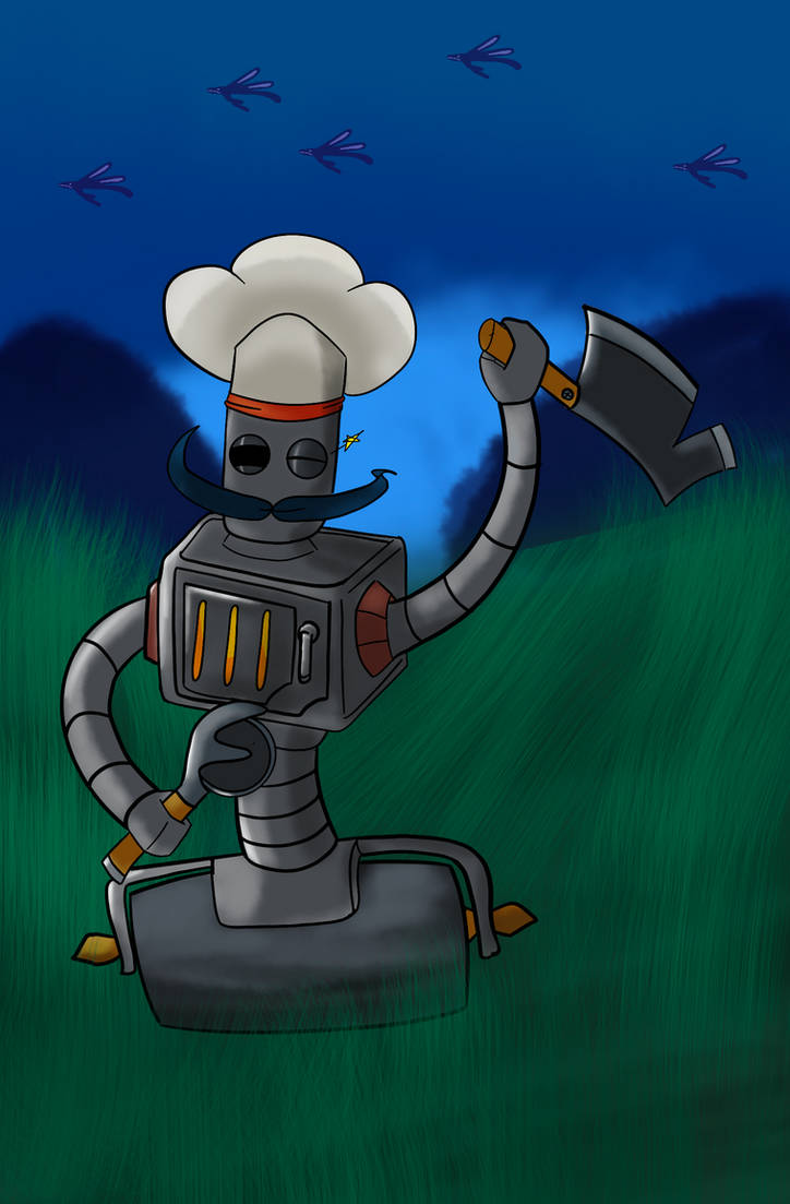 Chef Ror3 Chef from Risk of Rain 2 by NideVice on DeviantArt