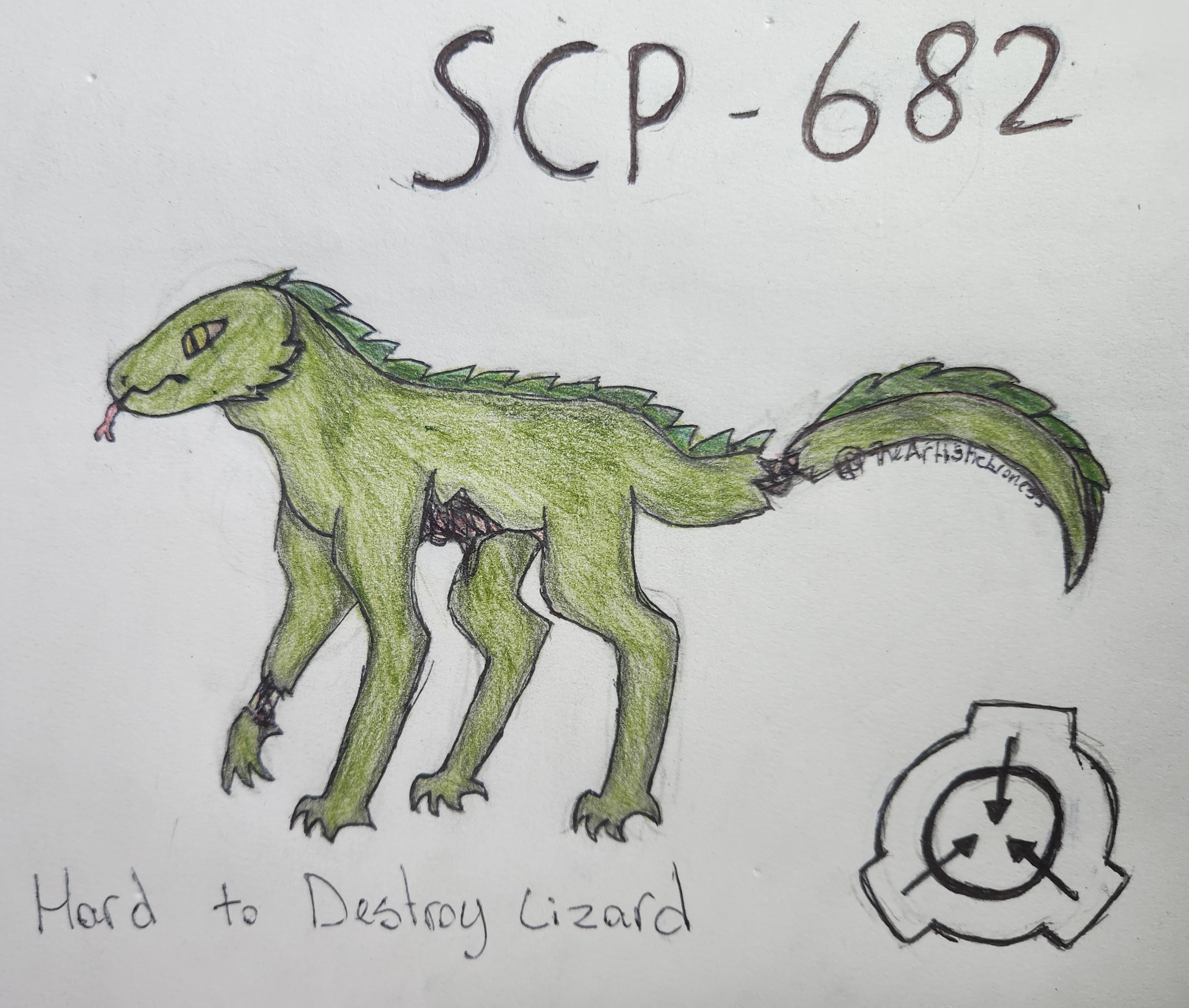 SCP-049 SCP-682 The Hard-To-Destroy The Plague Doctor Reptile SCP