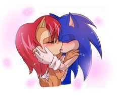 [Sonic Archie Comics] Sonally - Eternal Kiss