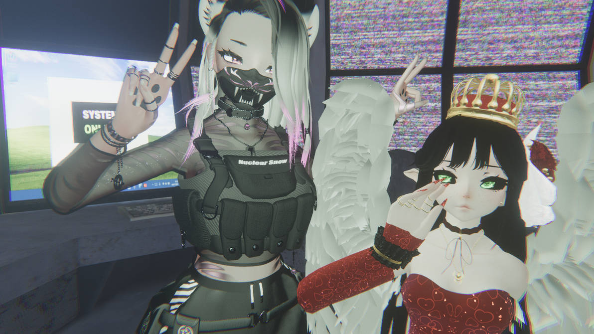 VRChat Horror Map with my little sister! by PeydayVA on DeviantArt