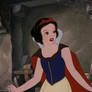 Snow White's sleeveless blue shirt