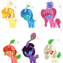 MLP Pikmin theme .:Adopts: