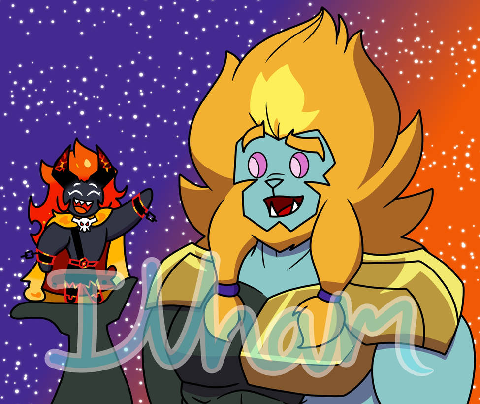 LMK Azure Lion and Capsaicin Cookie by IlhamIman on DeviantArt