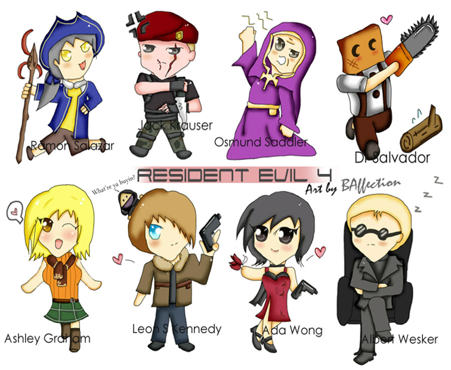 Resident Evil 4 Chibi