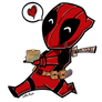 Little Deadpool and Pancakes : Color