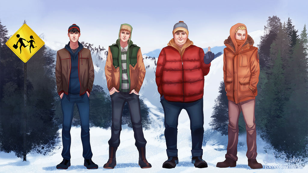 All Grown Up: South Park by IsaiahStephens