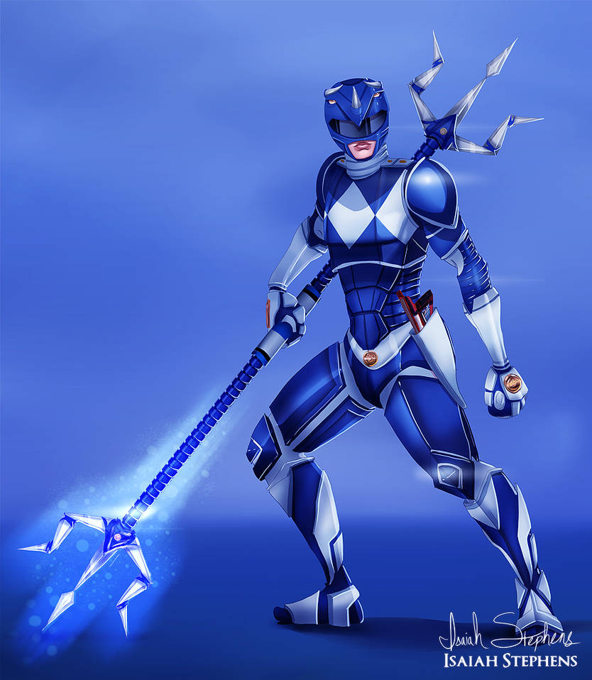 Yu Ranger Blue Blue Ranger by IsaiahStephens on DeviantArt