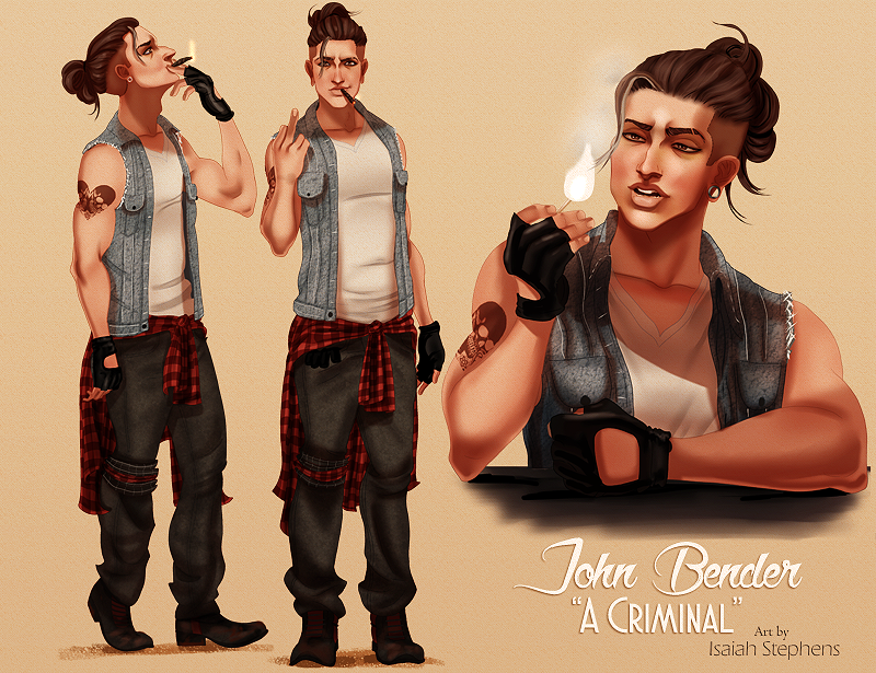 Modern Breakfast Club: John by IsaiahStephens