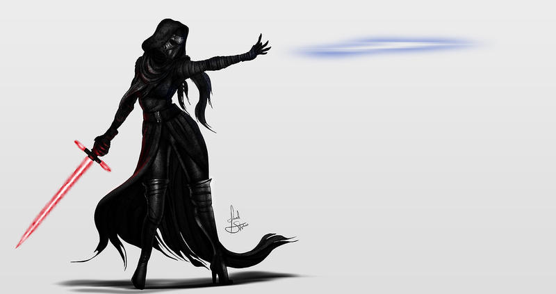 Female Kylo Ren by IsaiahStephens