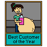 Jackie Guthrie - Best Customer Poster