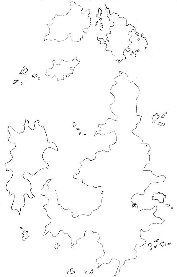 Azaria Map Map of Aziria by kailyia on DeviantArt